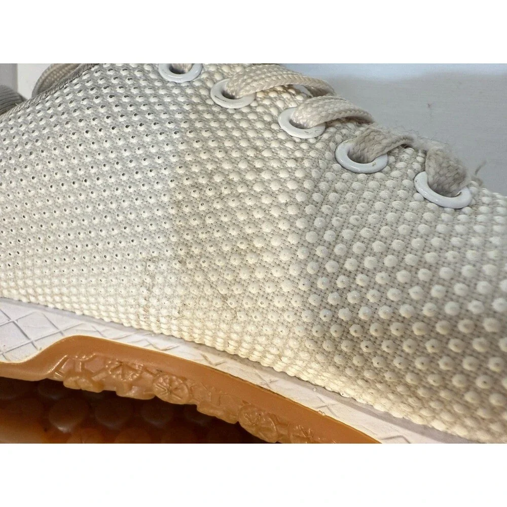 NOBULL Impact Superfabric Outwork Edge Trainer Women's 7 White Athletic Sneakers